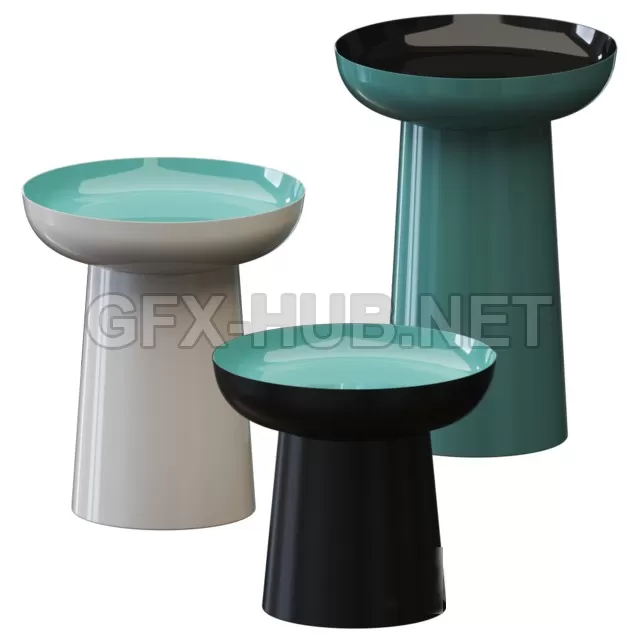 FURNITURE 3D MODELS – HC28 FUNGO – coffee table FURNITURE 3D MODELS – HC28 FUNGO – coffee table