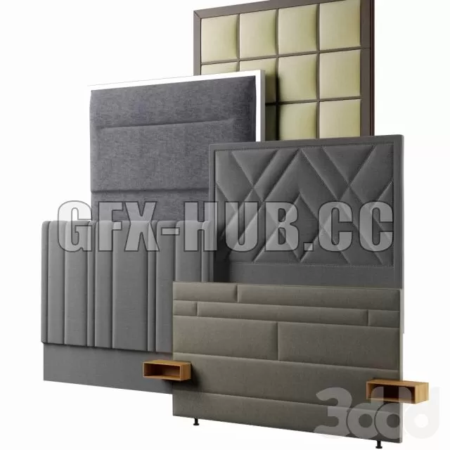 FURNITURE 3D MODELS – head (cloth panel) FURNITURE 3D MODELS – head (cloth panel)