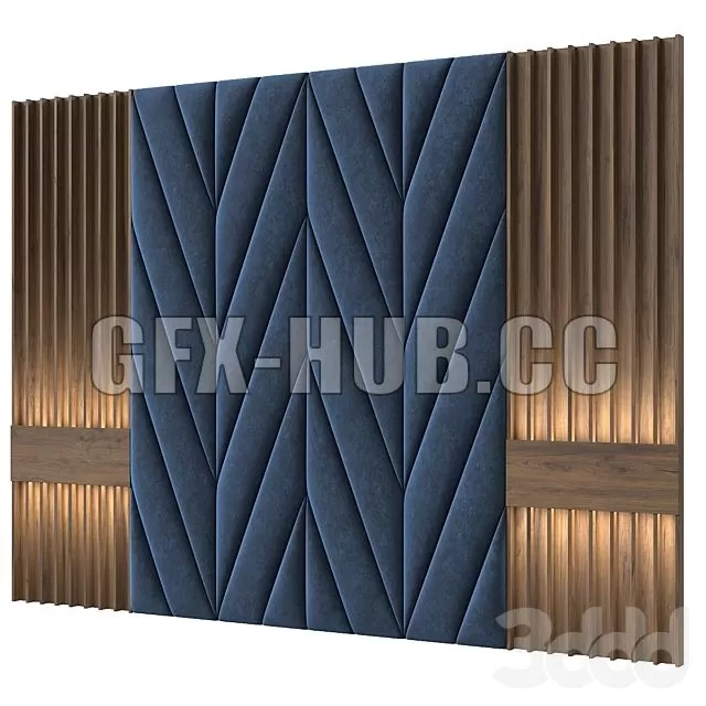 FURNITURE 3D MODELS – Headboard 01 FURNITURE 3D MODELS – Headboard 01