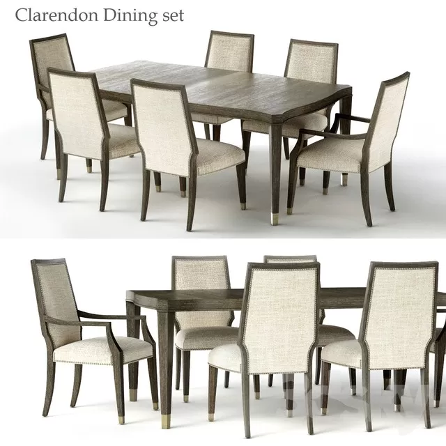 3DSKYMODEL – Dining Table sets – 4066