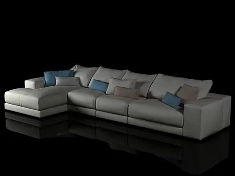 FURNITURE 3D MODELS – Hills sofa 6 FURNITURE 3D MODELS – Hills sofa 6