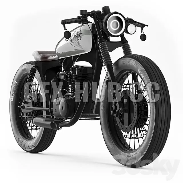 FURNITURE 3D MODELS – Honda Caferacer01