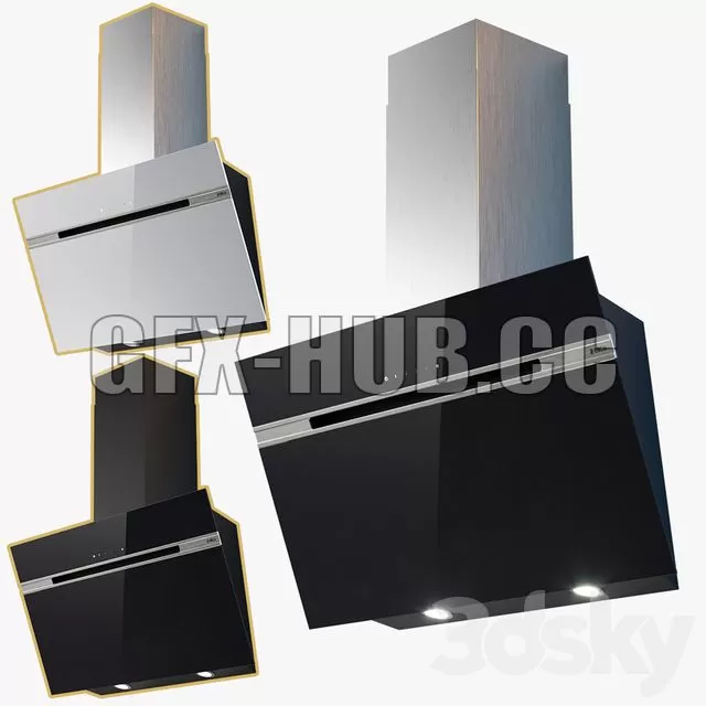 FURNITURE 3D MODELS – Hood Stripe by Elica