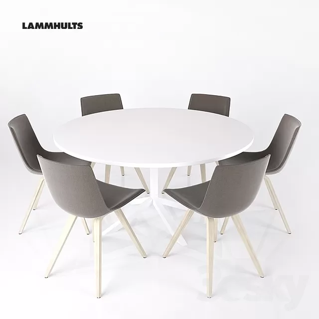 3DSKYMODEL – Dining Table sets – 4073