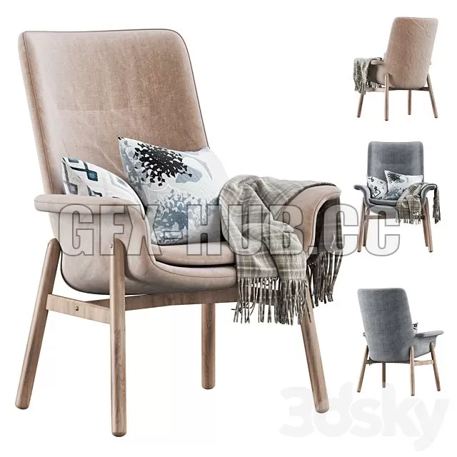 FURNITURE 3D MODELS – IKEA Vedbo Armchair FURNITURE 3D MODELS – IKEA Vedbo Armchair