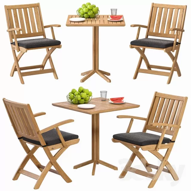 3DSKYMODEL – Dining Table sets – 4077