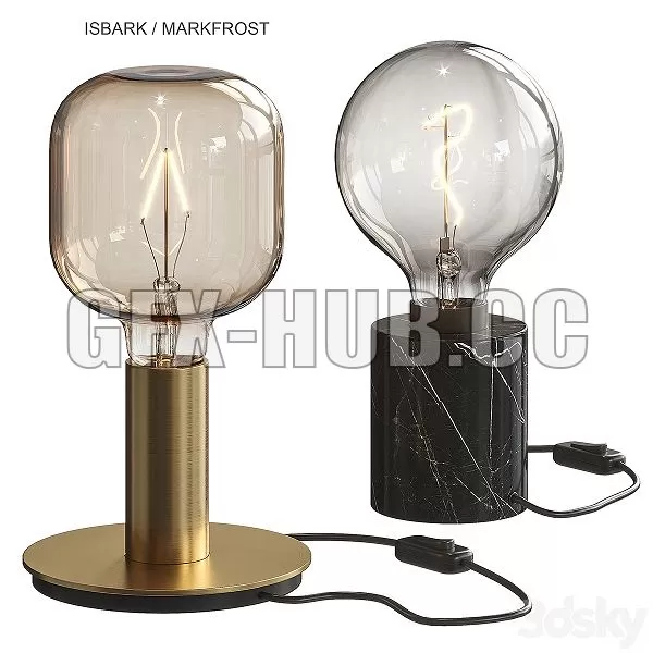 FURNITURE 3D MODELS – Isbark Markfrost Table Lamp Ikea FURNITURE 3D MODELS – Isbark Markfrost Table Lamp Ikea