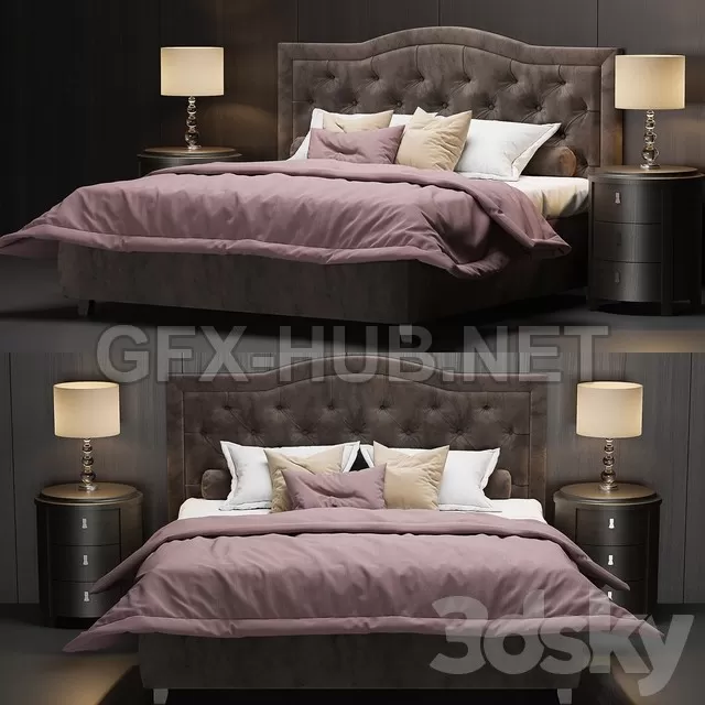 FURNITURE 3D MODELS – Julia Lilu Art Bed FURNITURE 3D MODELS – Julia Lilu Art Bed