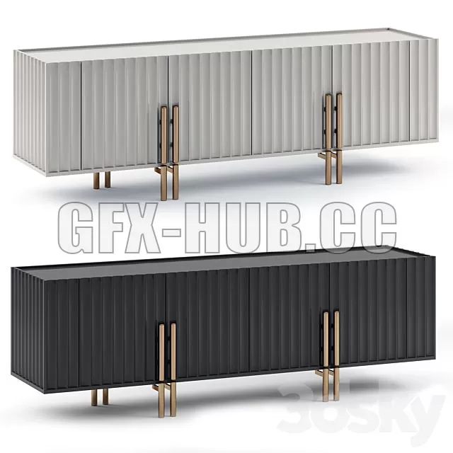 FURNITURE 3D MODELS – Kayo Console FURNITURE 3D MODELS – Kayo Console