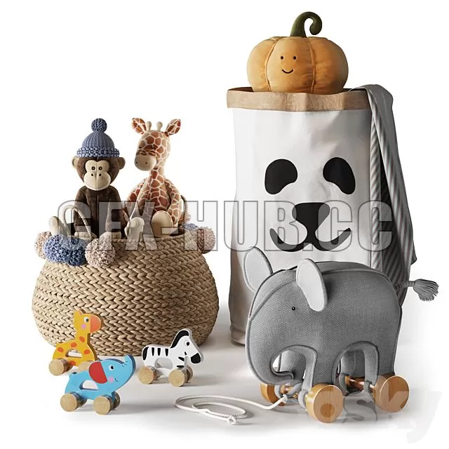 FURNITURE 3D MODELS – Kids Room Decor 08 FURNITURE 3D MODELS – Kids Room Decor 08