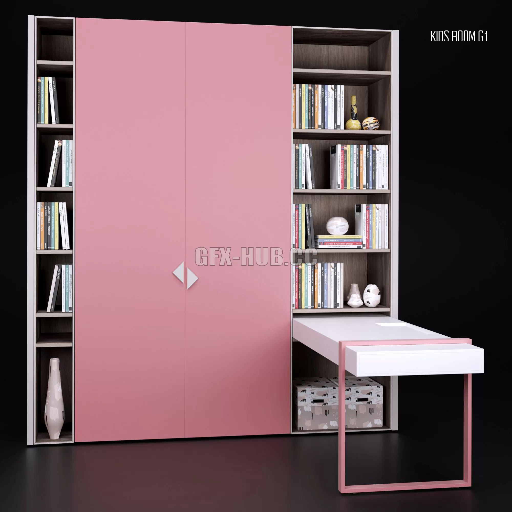 FURNITURE 3D MODELS – Kids Room G1 Childrens Room FURNITURE 3D MODELS – Kids Room G1 Childrens Room