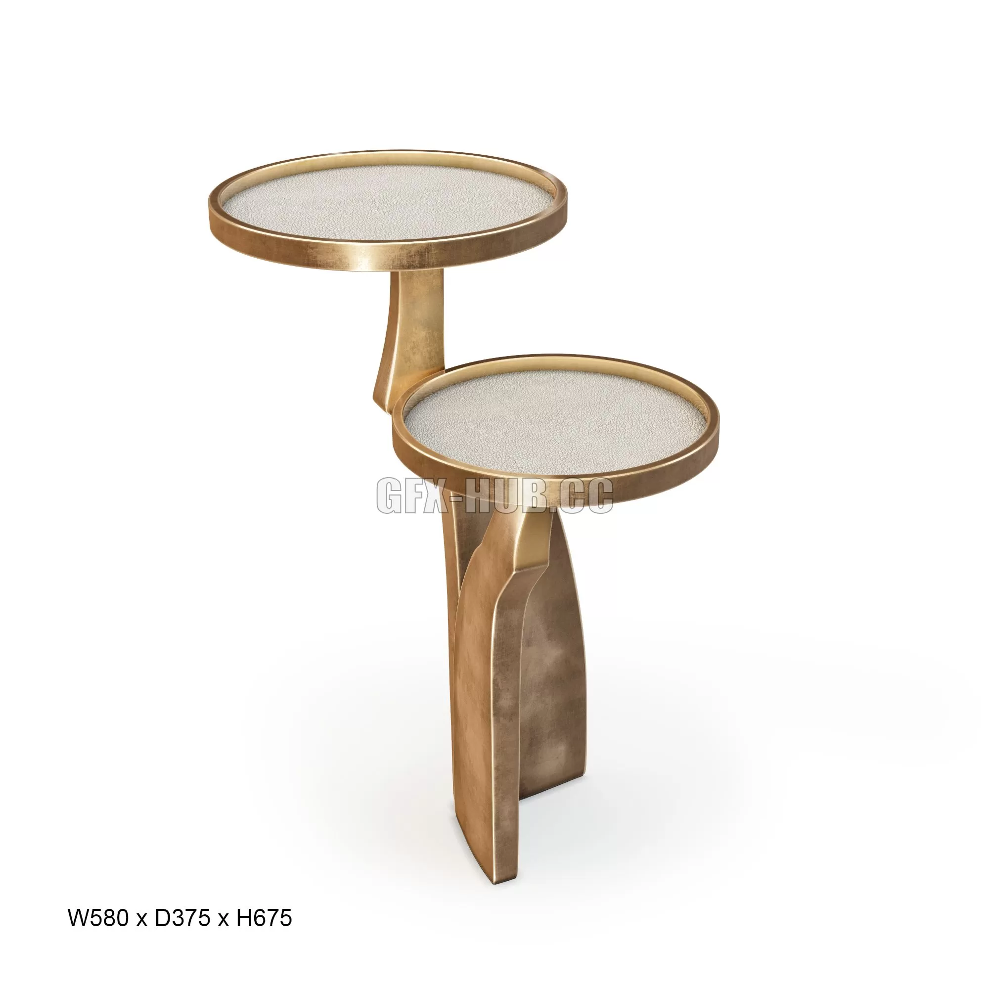 FURNITURE 3D MODELS – Kifu Paris Chital Side Table FURNITURE 3D MODELS – Kifu Paris Chital Side Table