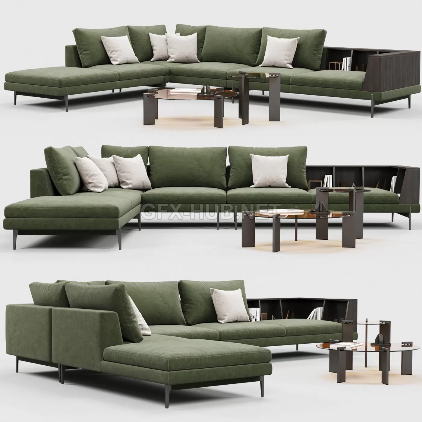 FURNITURE 3D MODELS – Kim Sofa 2 FURNITURE 3D MODELS – Kim Sofa 2