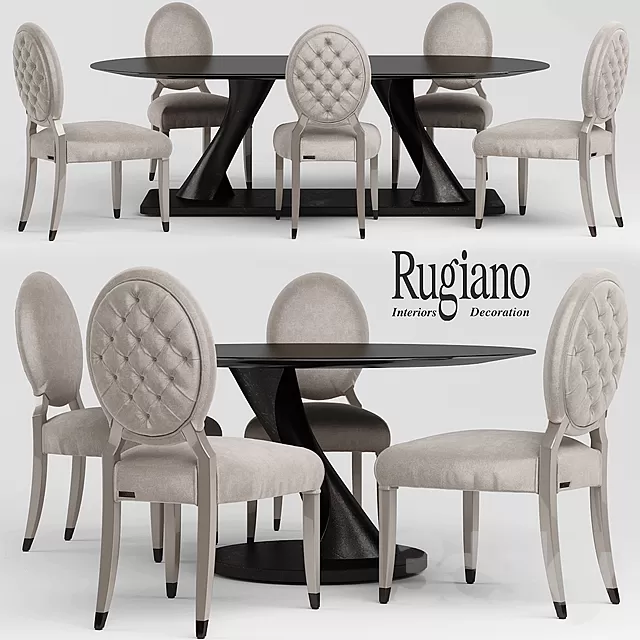 3DSKYMODEL – Dining Table sets – 4094