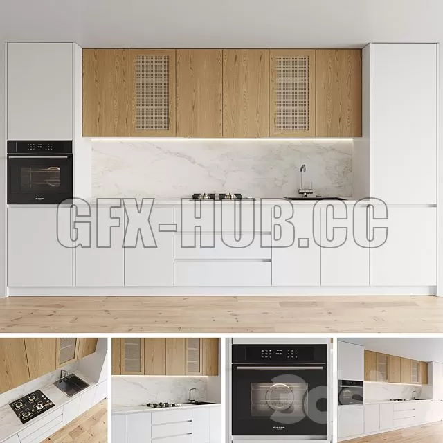 FURNITURE 3D MODELS – kitchen 064 FURNITURE 3D MODELS – kitchen 064