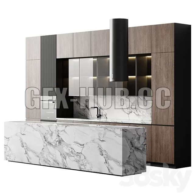 FURNITURE 3D MODELS – Kitchen 25 FURNITURE 3D MODELS – Kitchen 25