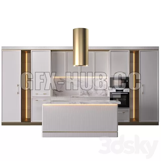 FURNITURE 3D MODELS – Kitchen 29 FURNITURE 3D MODELS – Kitchen 29