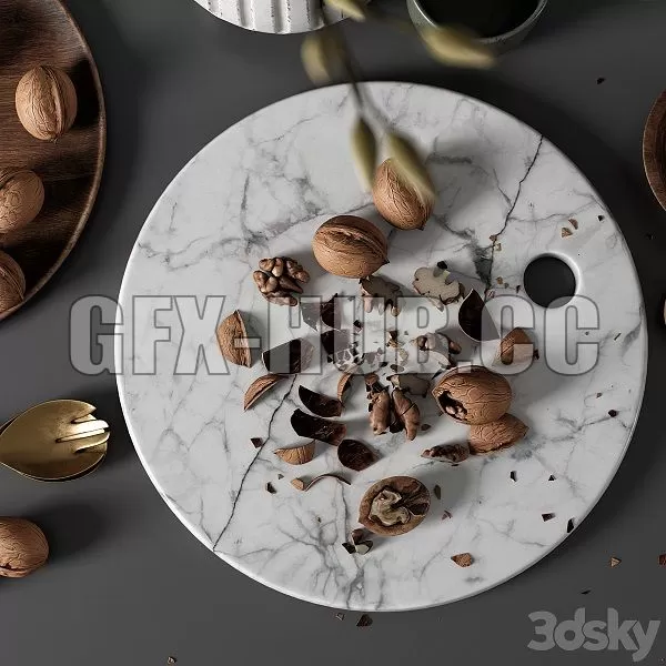 FURNITURE 3D MODELS – Kitchen Decor Set 09 FURNITURE 3D MODELS – Kitchen Decor Set 09