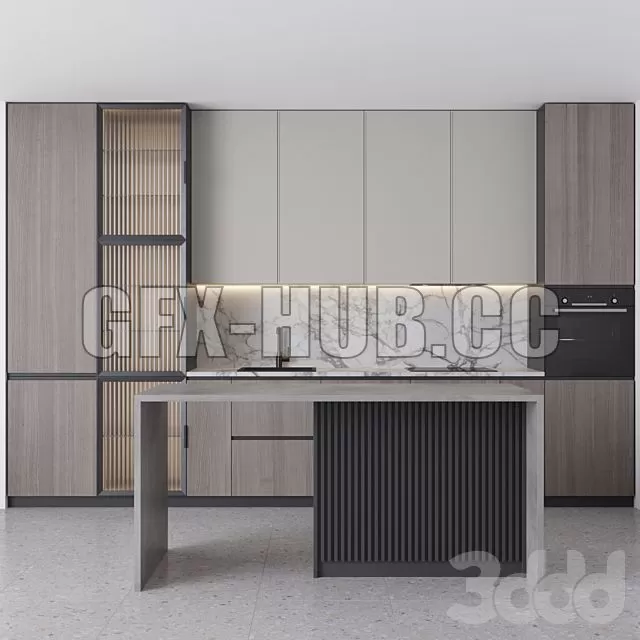 FURNITURE 3D MODELS – Kitchen Set3 FURNITURE 3D MODELS – Kitchen Set3