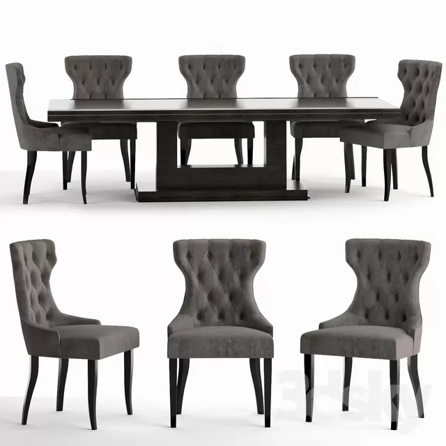 3DSKYMODEL – Dining Table sets – 4101