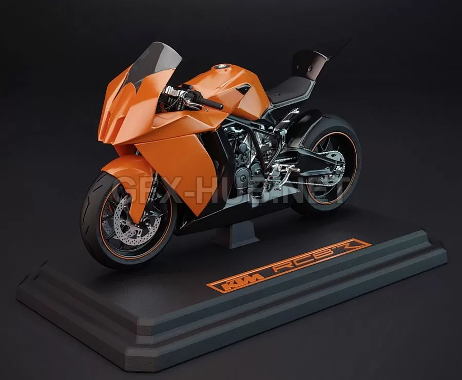 FURNITURE 3D MODELS – KTM RC8 R Track FURNITURE 3D MODELS – KTM RC8 R Track