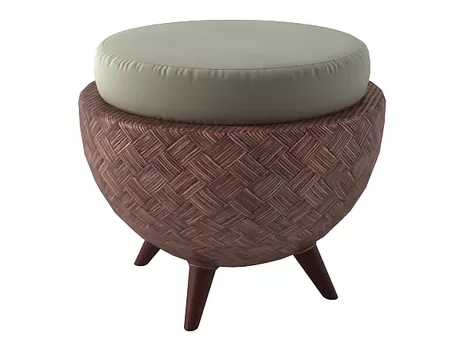 FURNITURE 3D MODELS – La Luna Ottoman FURNITURE 3D MODELS – La Luna Ottoman