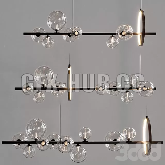 FURNITURE 3D MODELS – Lampatron IONA L Pendant Light FURNITURE 3D MODELS – Lampatron IONA L Pendant Light