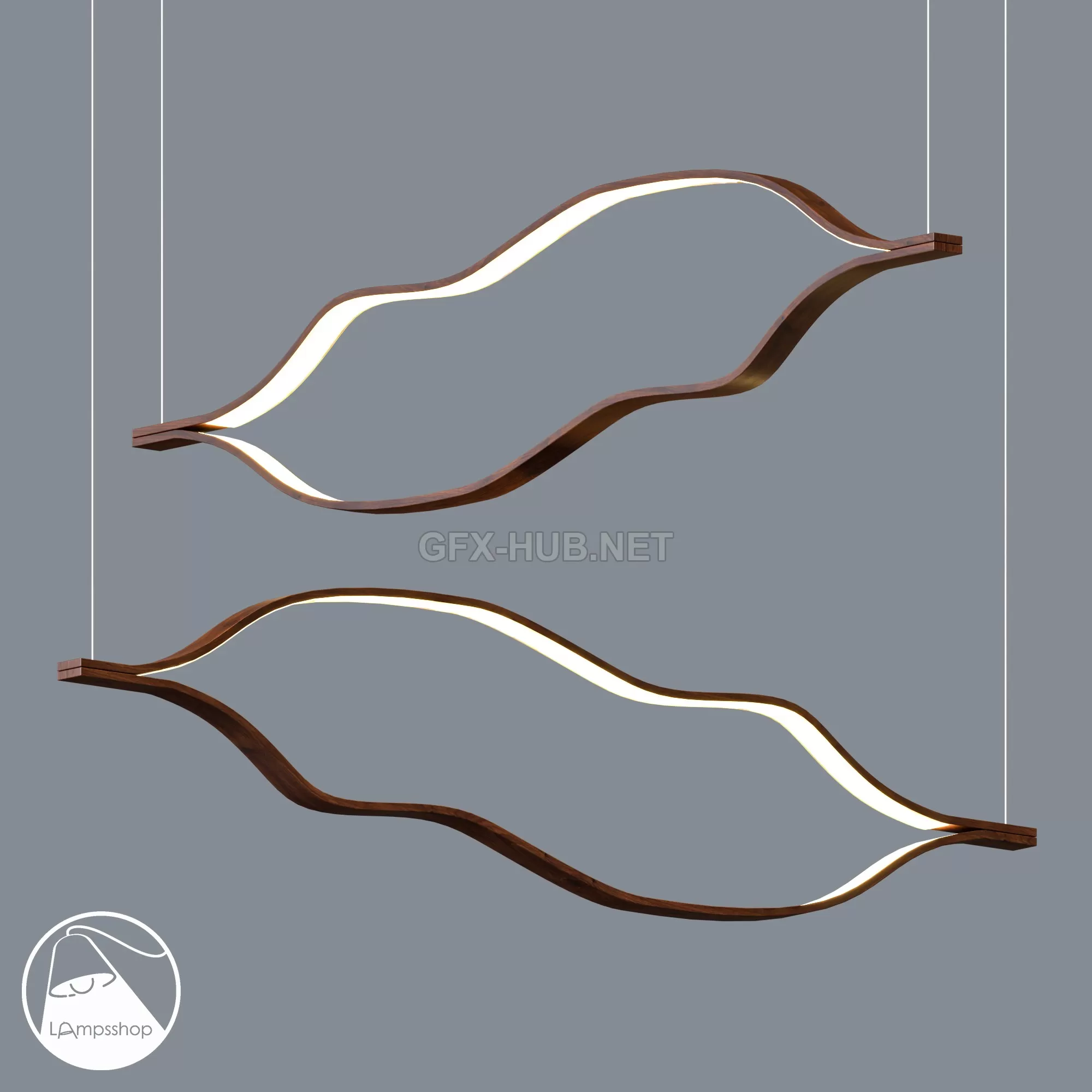 FURNITURE 3D MODELS – LampsShop.ru L1312 Chandelier Wave FURNITURE 3D MODELS – LampsShop.ru L1312 Chandelier Wave