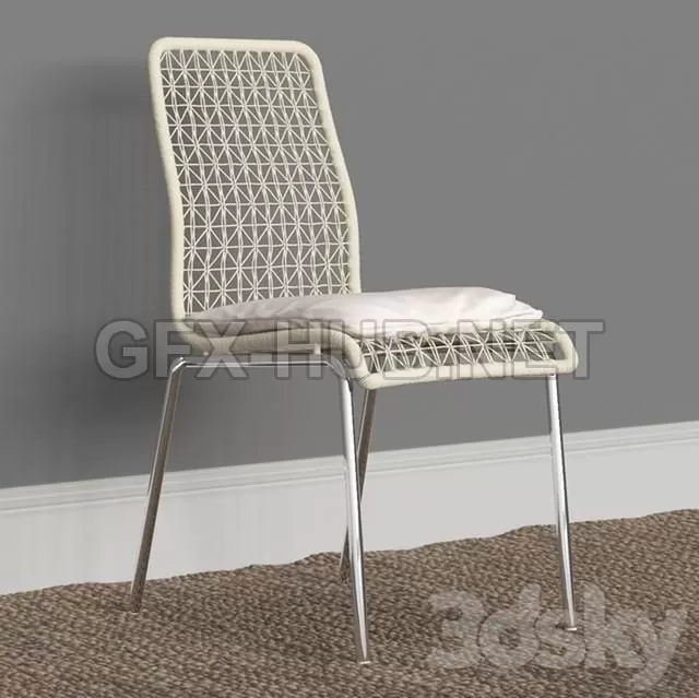 FURNITURE 3D MODELS – Lara Dining Chair FURNITURE 3D MODELS – Lara Dining Chair