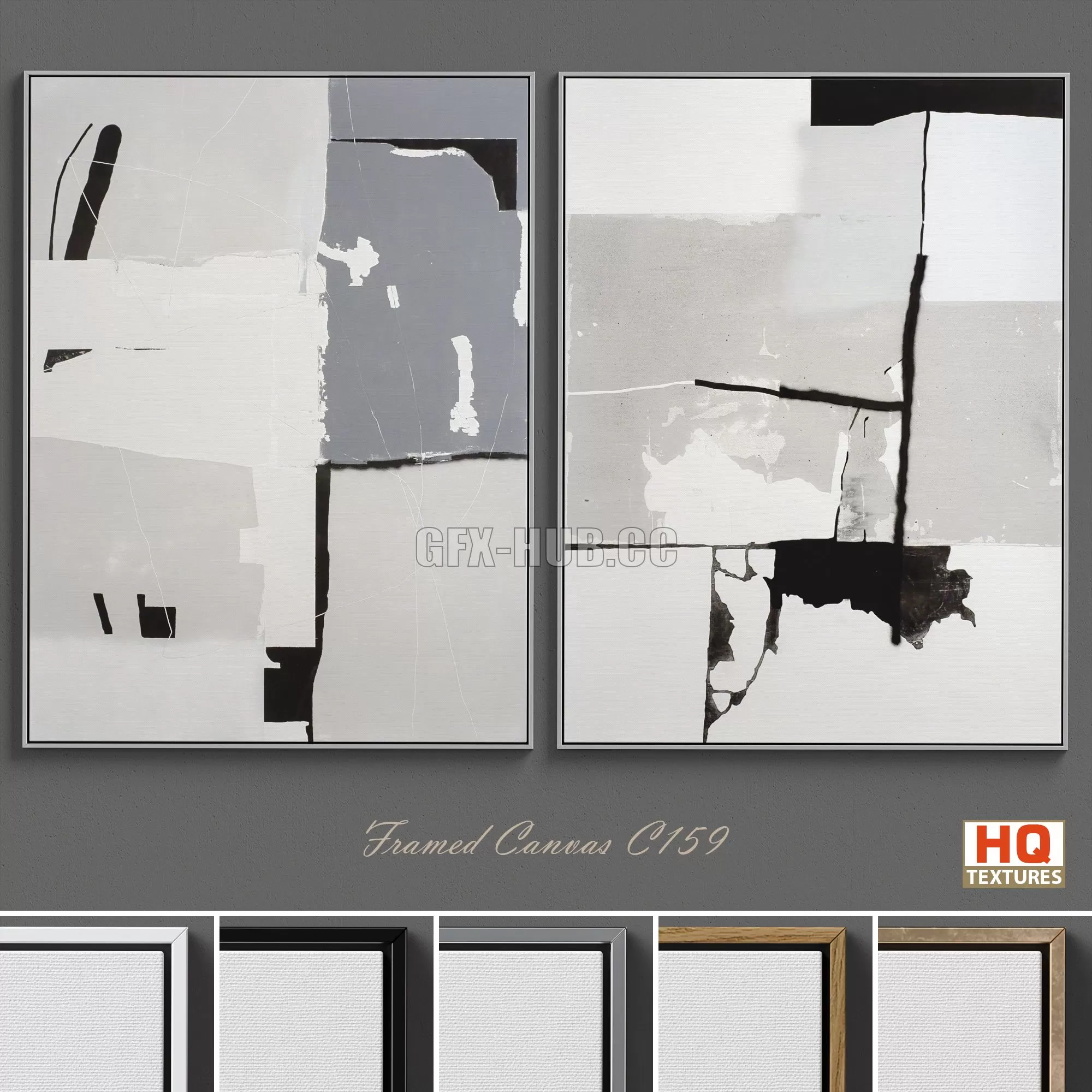 FURNITURE 3D MODELS – Large Living Room Wall Art C 159 FURNITURE 3D MODELS – Large Living Room Wall Art C 159