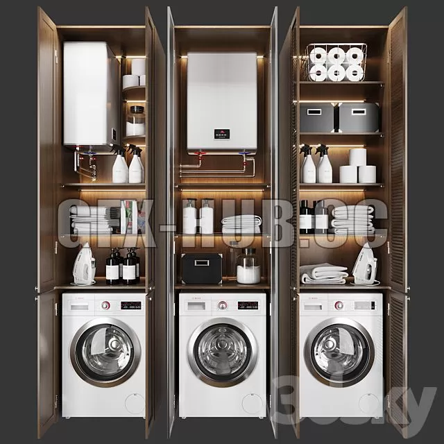 FURNITURE 3D MODELS – Laundry Decor 3 FURNITURE 3D MODELS – Laundry Decor 3