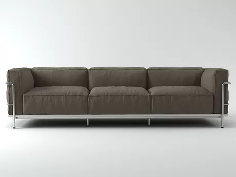 FURNITURE 3D MODELS – LC3 3-Seater FURNITURE 3D MODELS – LC3 3-Seater
