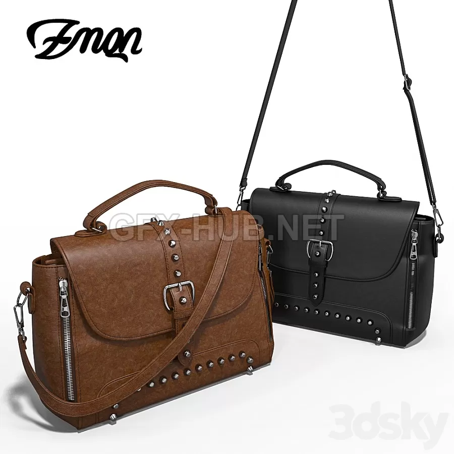 FURNITURE 3D MODELS – Leather bag ZMQN FURNITURE 3D MODELS – Leather bag ZMQN