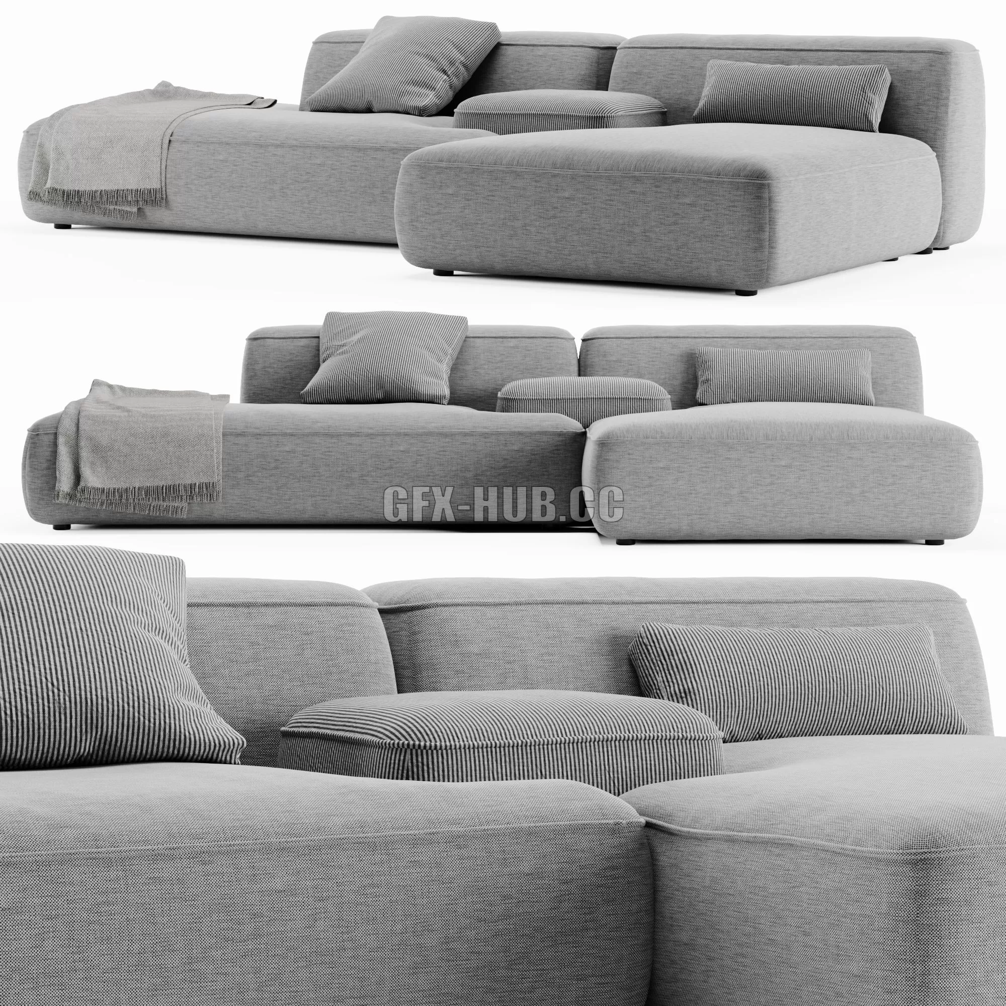 FURNITURE 3D MODELS – Lema Cloud Sofa FURNITURE 3D MODELS – Lema Cloud Sofa