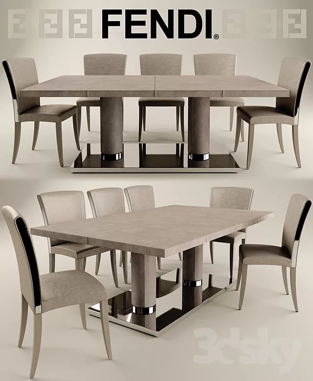 3DSKYMODEL – Dining Table sets – 4116