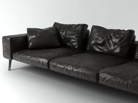 FURNITURE 3D MODELS – Lifesteel sofa 275 FURNITURE 3D MODELS – Lifesteel sofa 275