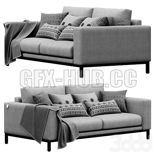 FURNITURE 3D MODELS – Loft style Delavega Sofa A207 FURNITURE 3D MODELS – Loft style Delavega Sofa A207