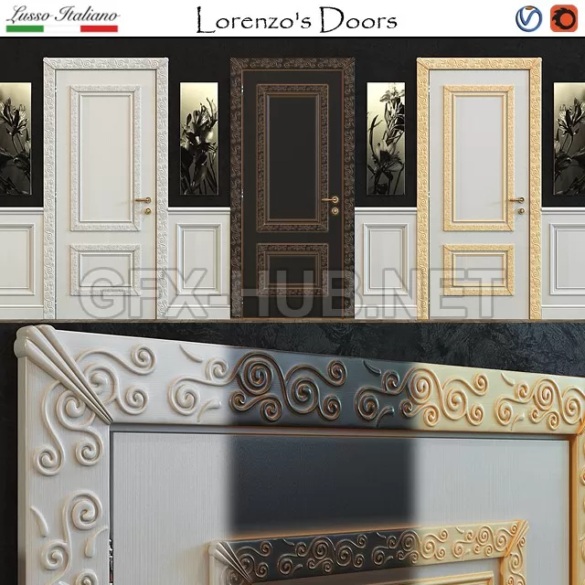 FURNITURE 3D MODELS – Lorenzo s Doors Antalica FURNITURE 3D MODELS – Lorenzo s Doors Antalica