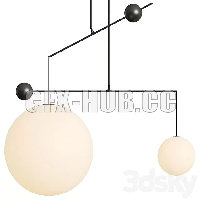 FURNITURE 3D MODELS – Luceplan Malamata Pendant Lamps