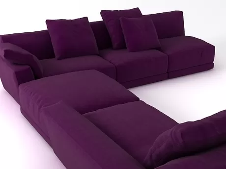 FURNITURE 3D MODELS – Luis sofa comp2