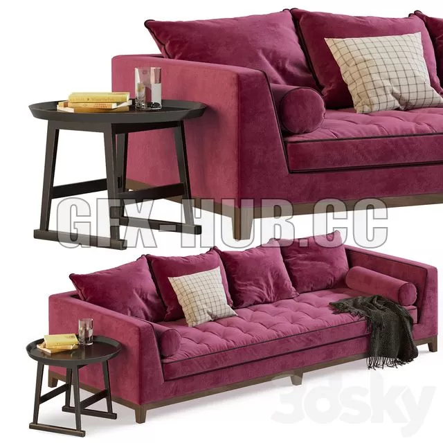 FURNITURE 3D MODELS – Lutetia Sofa