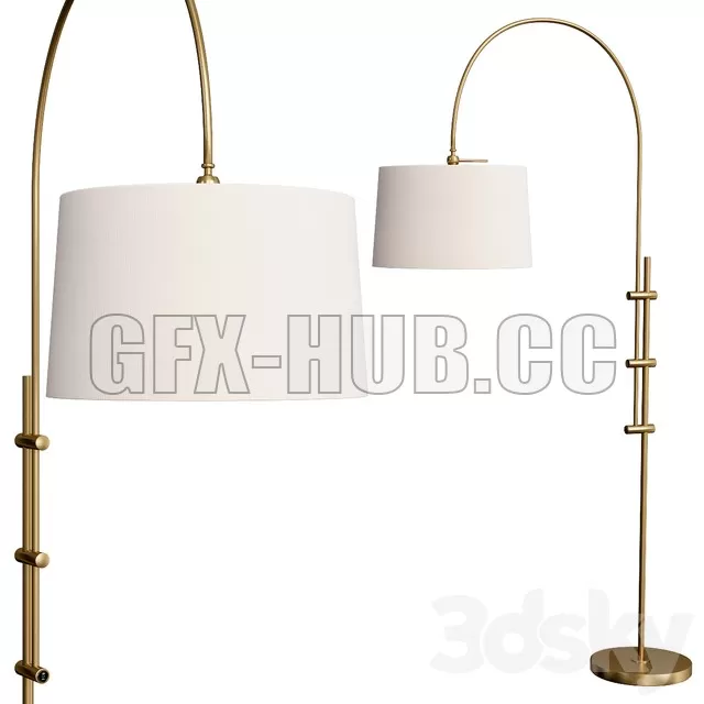 FURNITURE 3D MODELS – Maren Arc Floor Lamp FURNITURE 3D MODELS – Maren Arc Floor Lamp