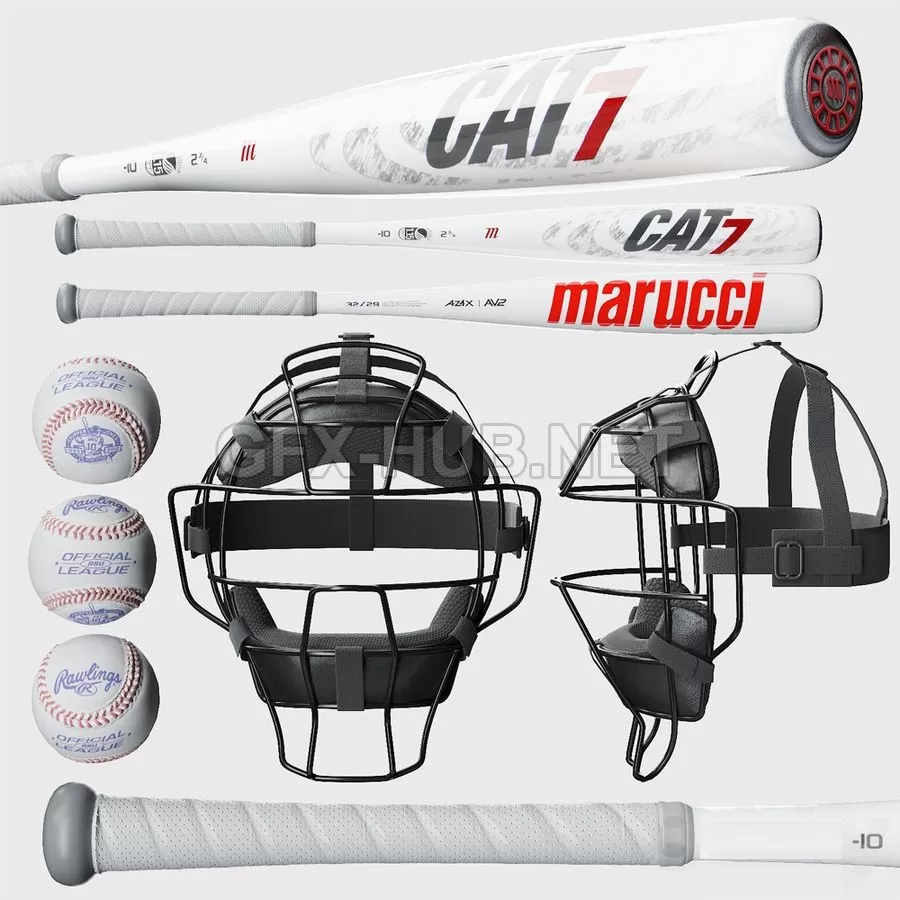 FURNITURE 3D MODELS – Marucci MCBC7 Cat7 BBCOR Baseball Bat FURNITURE 3D MODELS – Marucci MCBC7 Cat7 BBCOR Baseball Bat
