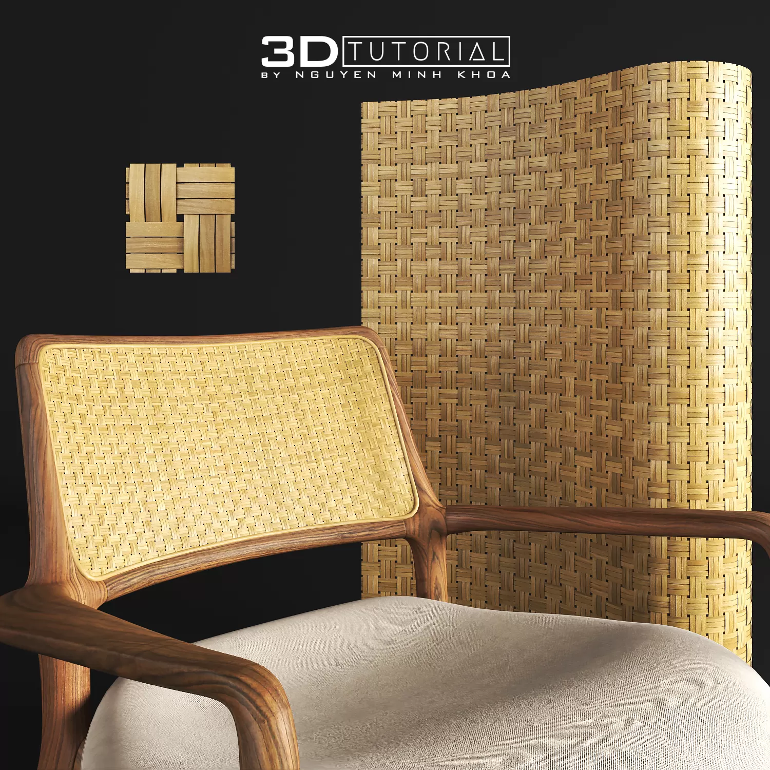 FURNITURE 3D MODELS – Mẫu 10 đan mây tre 3dtutorial byNguyenMinhKhoa FURNITURE 3D MODELS – Mẫu 10 đan mây tre 3dtutorial byNguyenMinhKhoa
