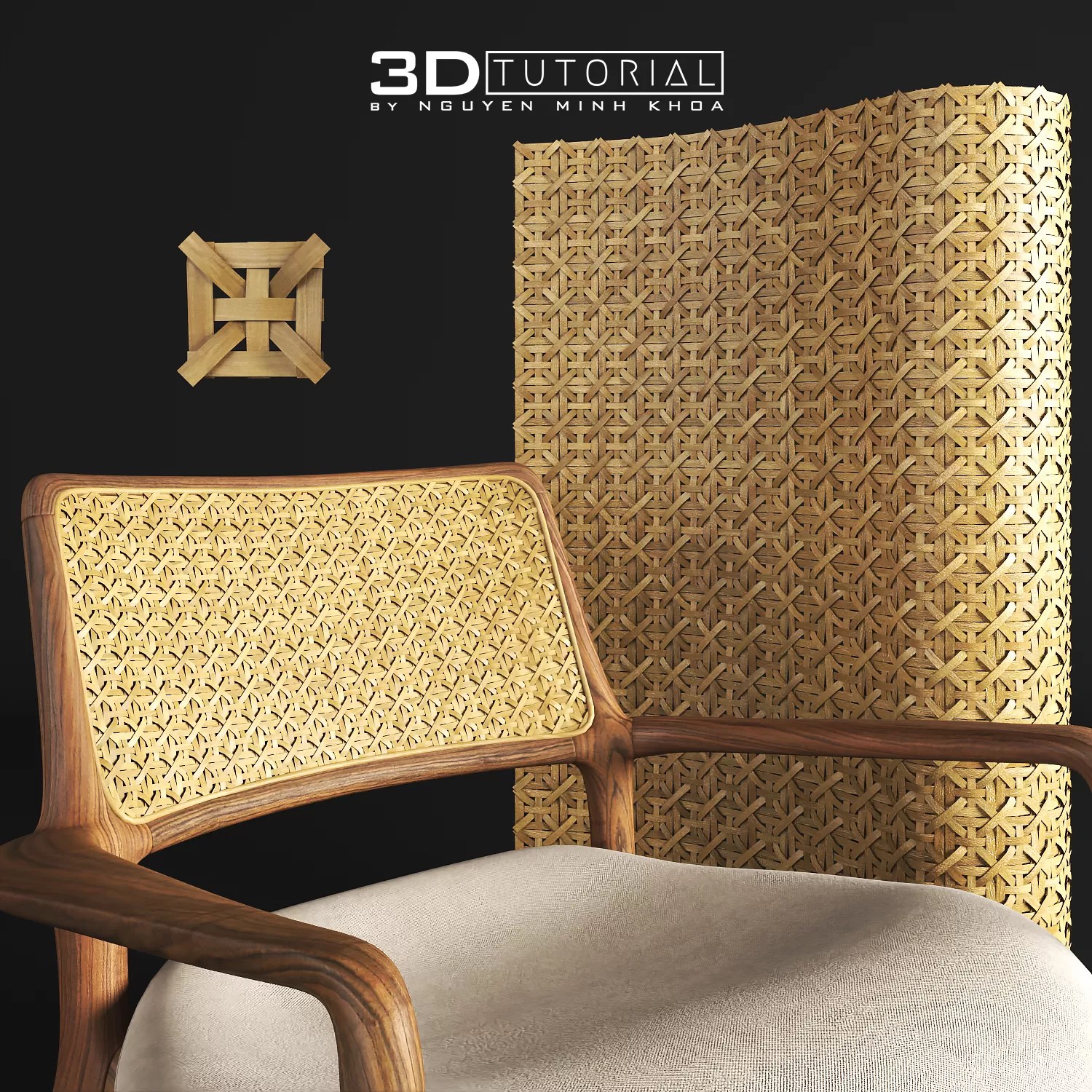 FURNITURE 3D MODELS – Mẫu 11 đan mây tre 3dtutorial byNguyenMinhKhoa FURNITURE 3D MODELS – Mẫu 11 đan mây tre 3dtutorial byNguyenMinhKhoa