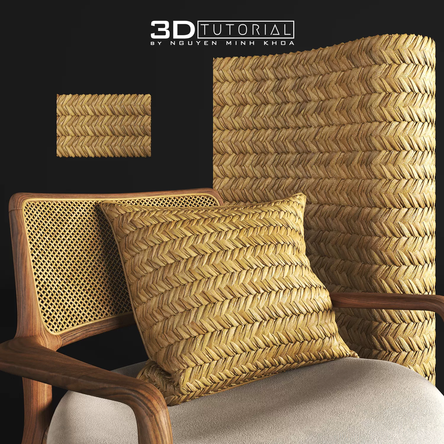 FURNITURE 3D MODELS – Mẫu 12 đan mây tre 3dtutorial byNguyenMinhKhoa FURNITURE 3D MODELS – Mẫu 12 đan mây tre 3dtutorial byNguyenMinhKhoa