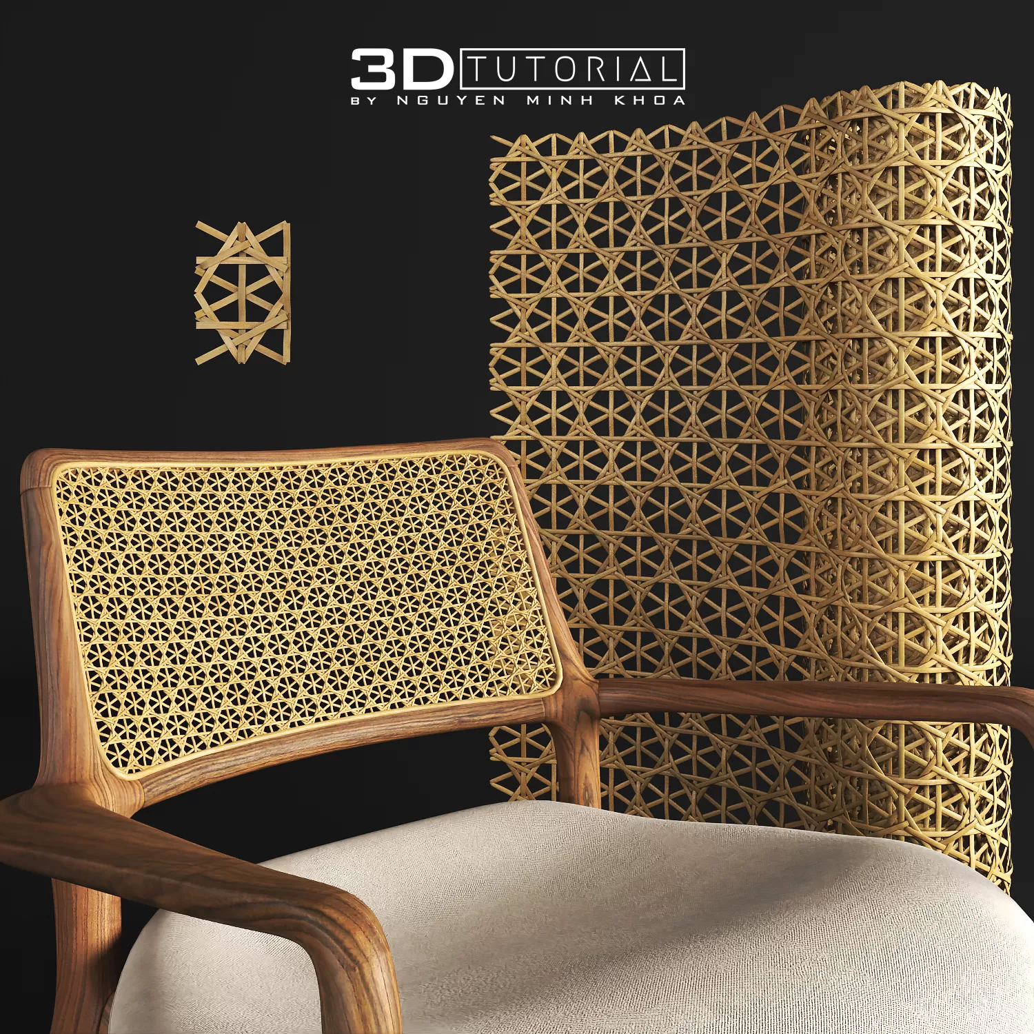 FURNITURE 3D MODELS – Mẫu 5 đan mây tre 3dtutorial byNguyenMinhKhoa FURNITURE 3D MODELS – Mẫu 5 đan mây tre 3dtutorial byNguyenMinhKhoa
