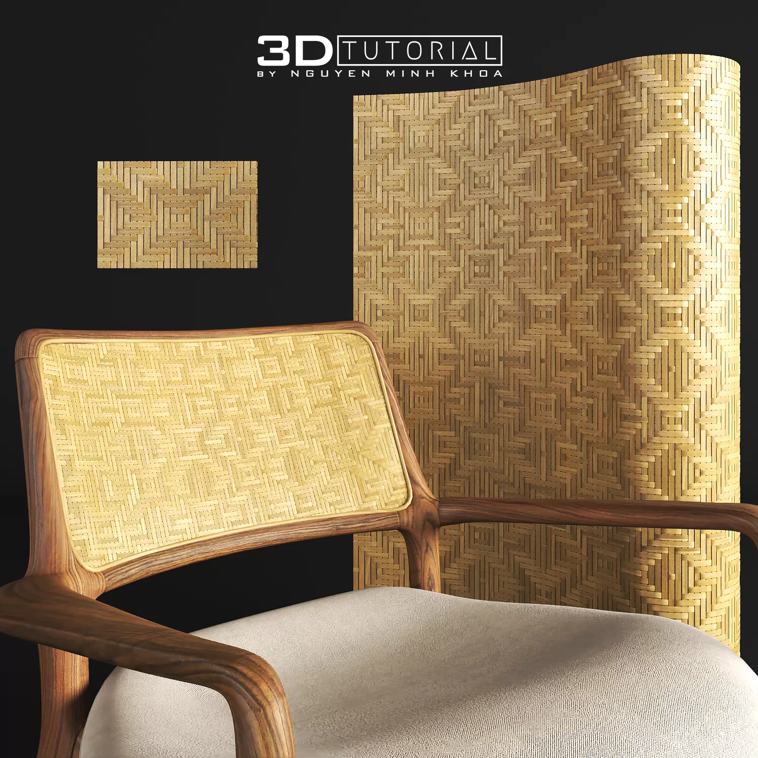 FURNITURE 3D MODELS – Mẫu 7 đan mây tre 3dtutorial byNguyenMinhKhoa FURNITURE 3D MODELS – Mẫu 7 đan mây tre 3dtutorial byNguyenMinhKhoa