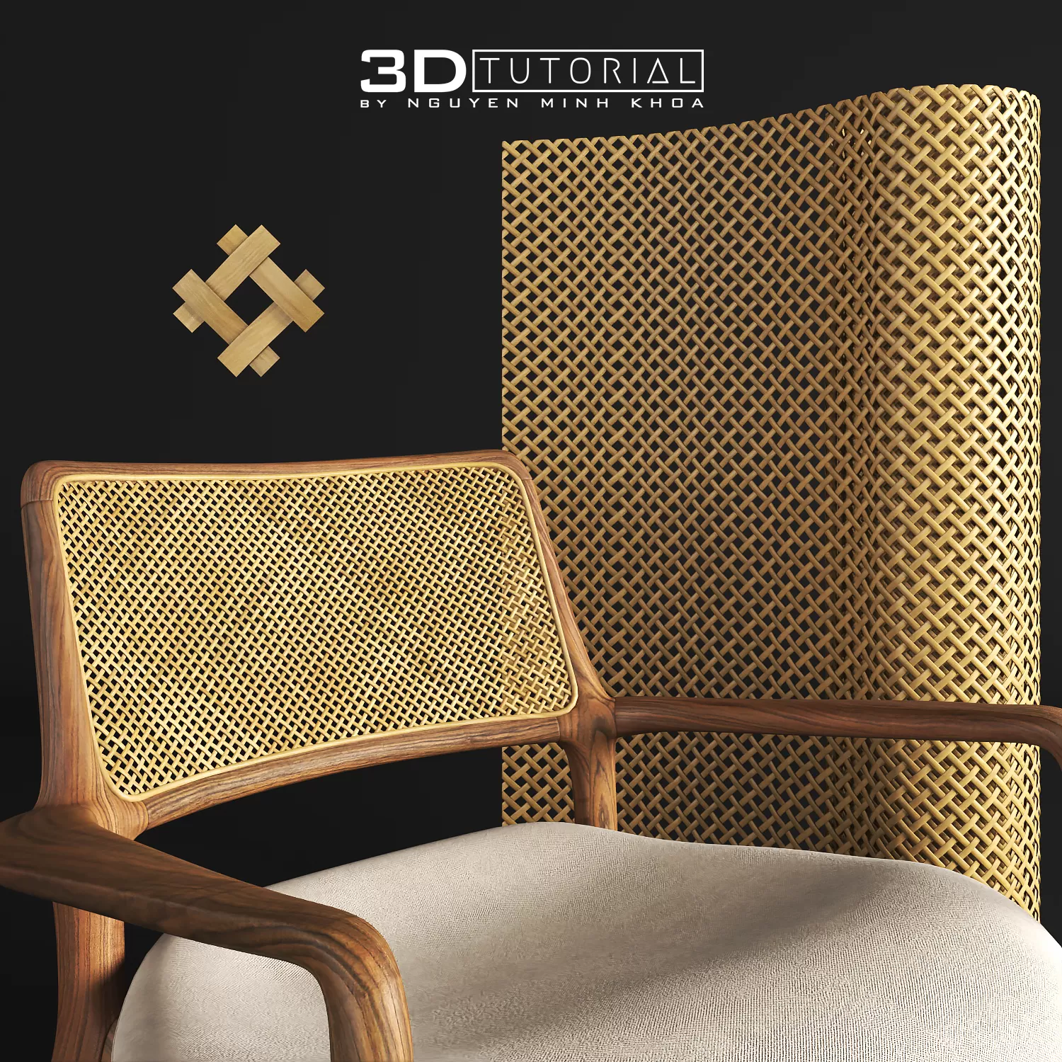 FURNITURE 3D MODELS – Mẫu 8 đan mây tre 3dtutorial byNguyenMinhKhoa FURNITURE 3D MODELS – Mẫu 8 đan mây tre 3dtutorial byNguyenMinhKhoa