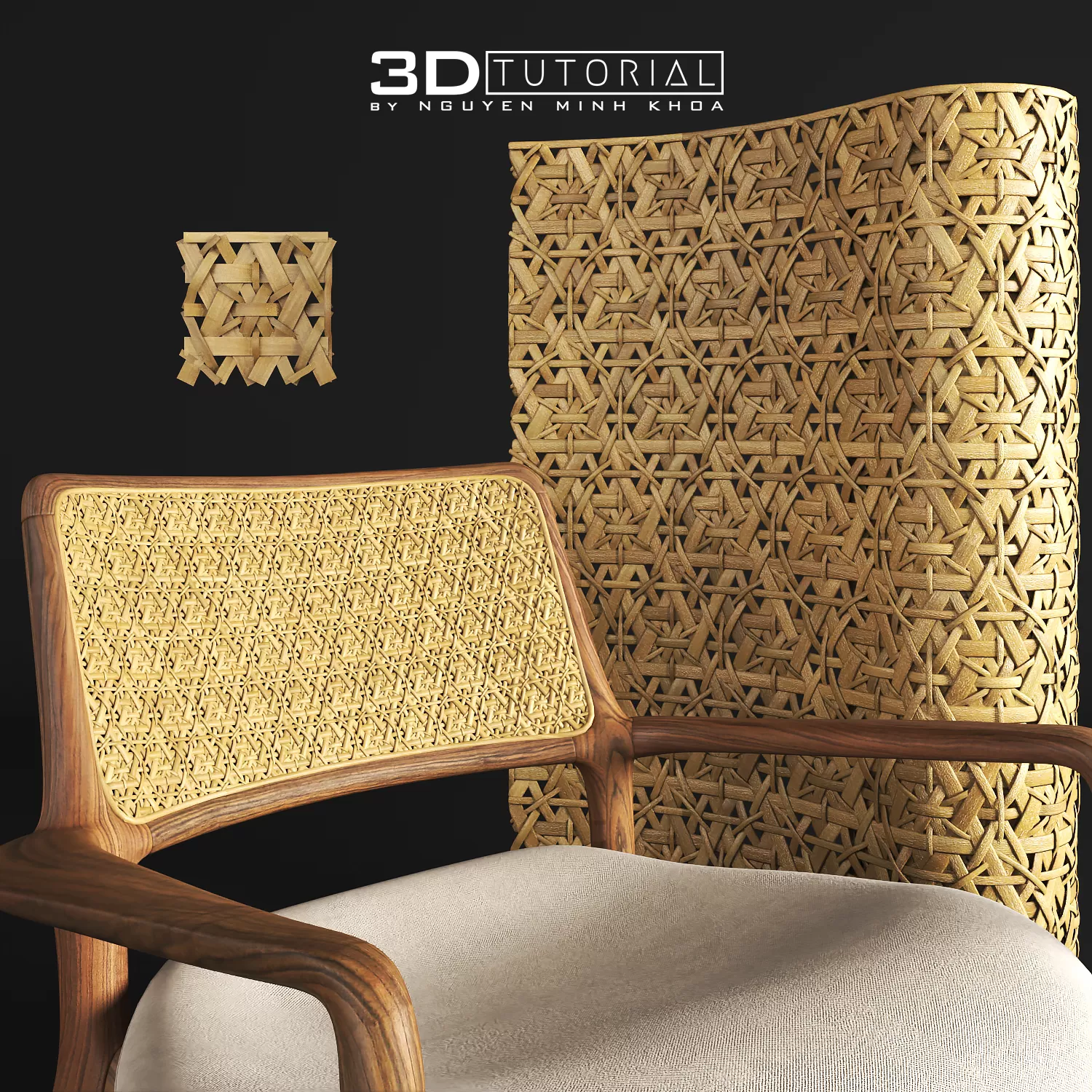 FURNITURE 3D MODELS – Mẫu 9 đan mây tre 3dtutorial byNguyenMinhKhoa FURNITURE 3D MODELS – Mẫu 9 đan mây tre 3dtutorial byNguyenMinhKhoa